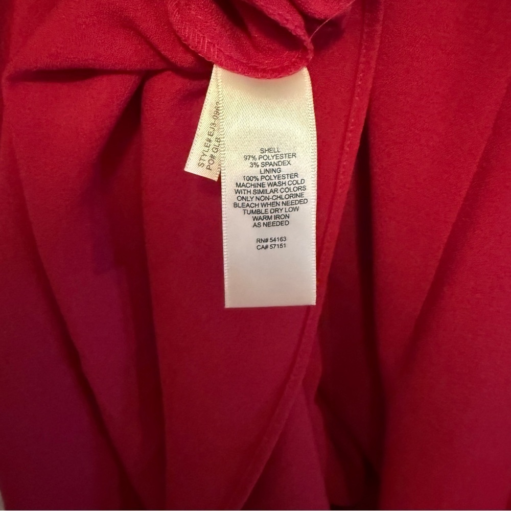 NWT Eliza J Side Ruffle A-Line Dress - Picture 8 of 8